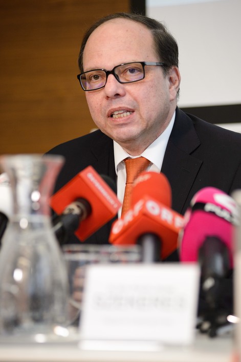 Die Initiator:innen beim Volksbegehren-Start